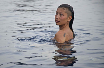 Woman Swimming