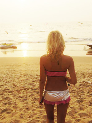 Girl at the Beach